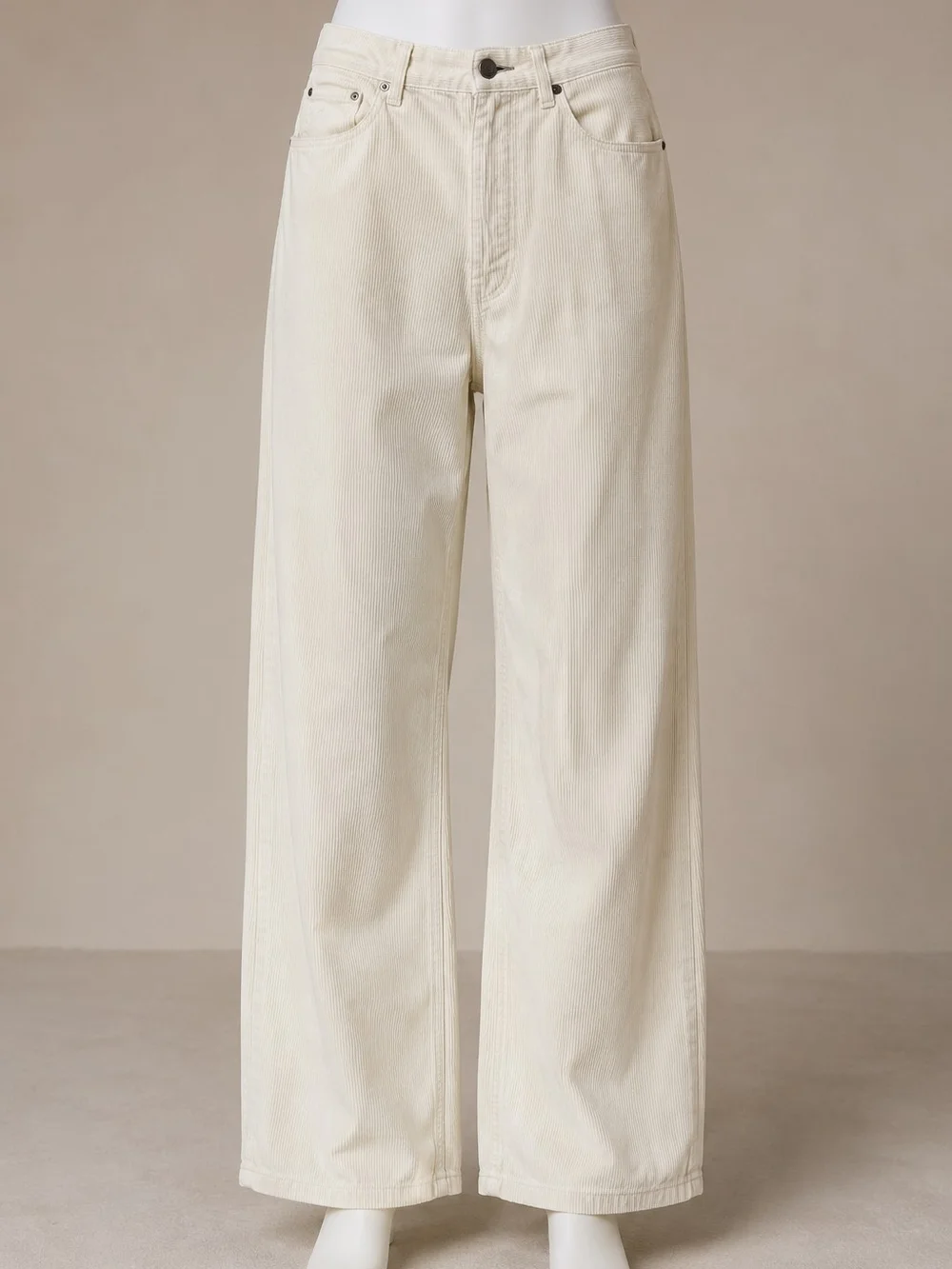 BDG Urban Outfitters Cream Corduroy Pants Vintage ’90s Y2K New